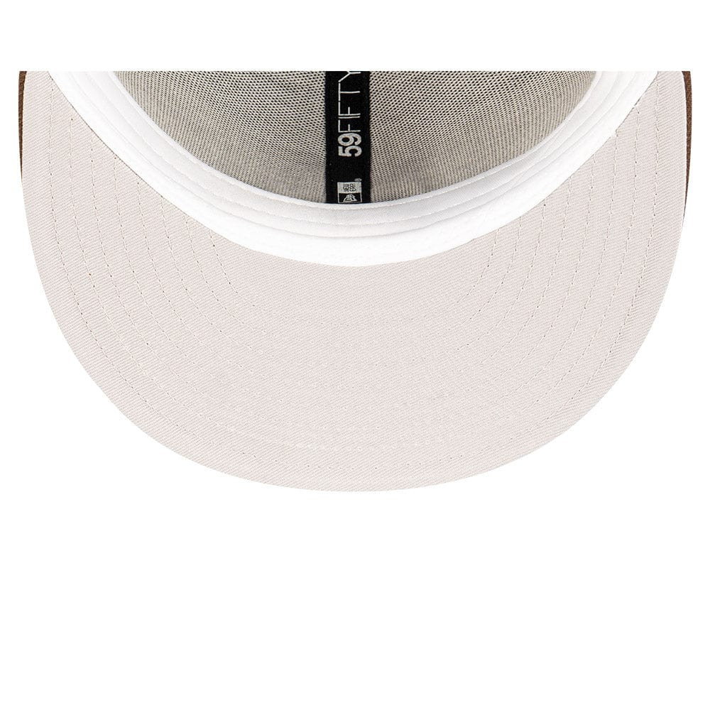 New Era 59FIFTY World Series Fitted Cap Chicago White Sox - Walnut / Stone / White