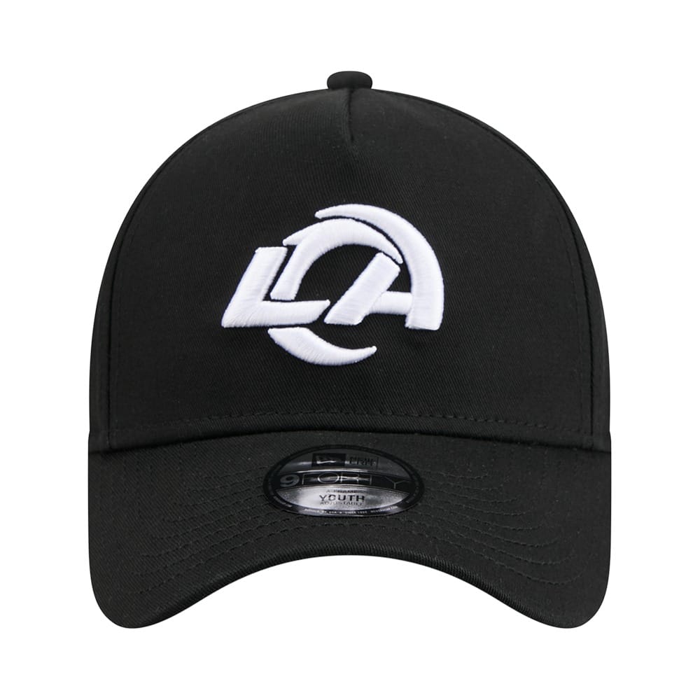 New Era Kids 9FORTY A-Frame Snapback Los Angeles Rams - Black