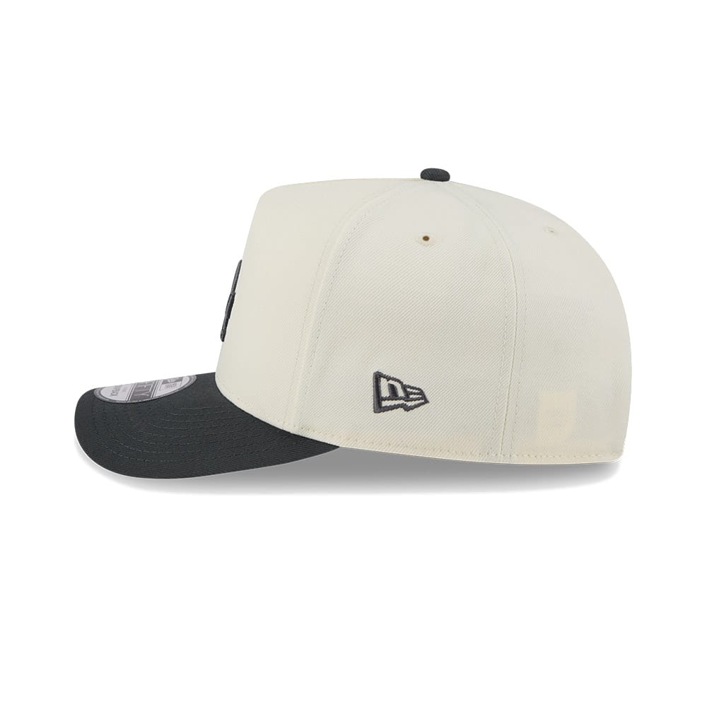 New Era 9FIFTY 3 Times A-Frame Pre-Curved Snapback Los Angeles Dodgers - Chrome / Steel
