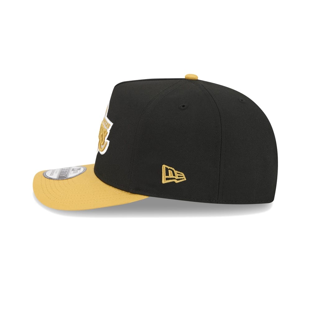 New Era 9FIFTY A-Frame Pre Curved Snapback Los Angeles Lakers - Black / Mustard