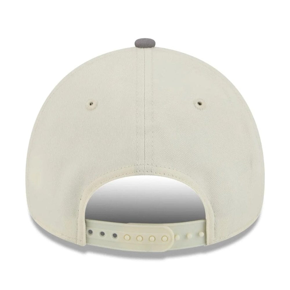 New Era 9FORTY A-Frame Cockatoo Snapback Los Angeles Dodgers - Chrome White / Steel Grey - Image 3