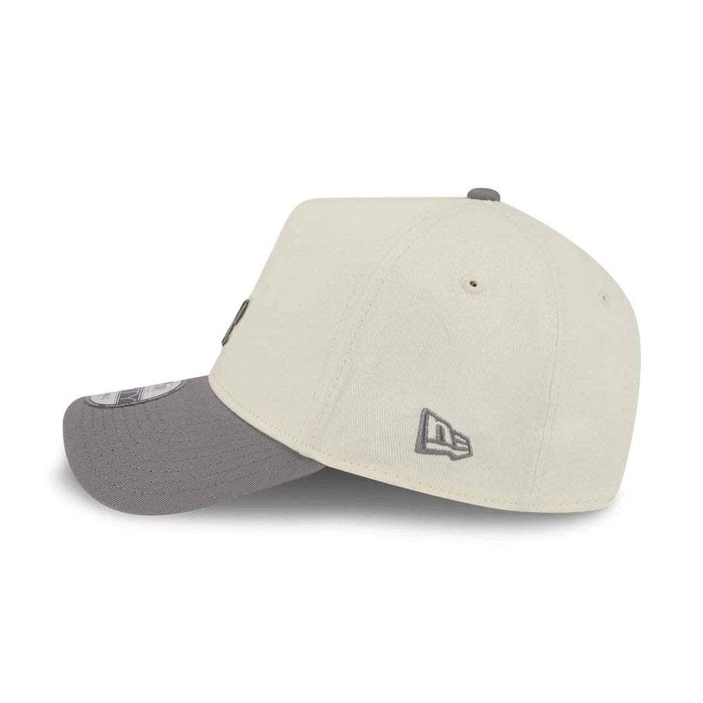 New Era 9FORTY A-Frame Cockatoo Snapback Los Angeles Dodgers - Chrome White / Steel Grey - Image 2