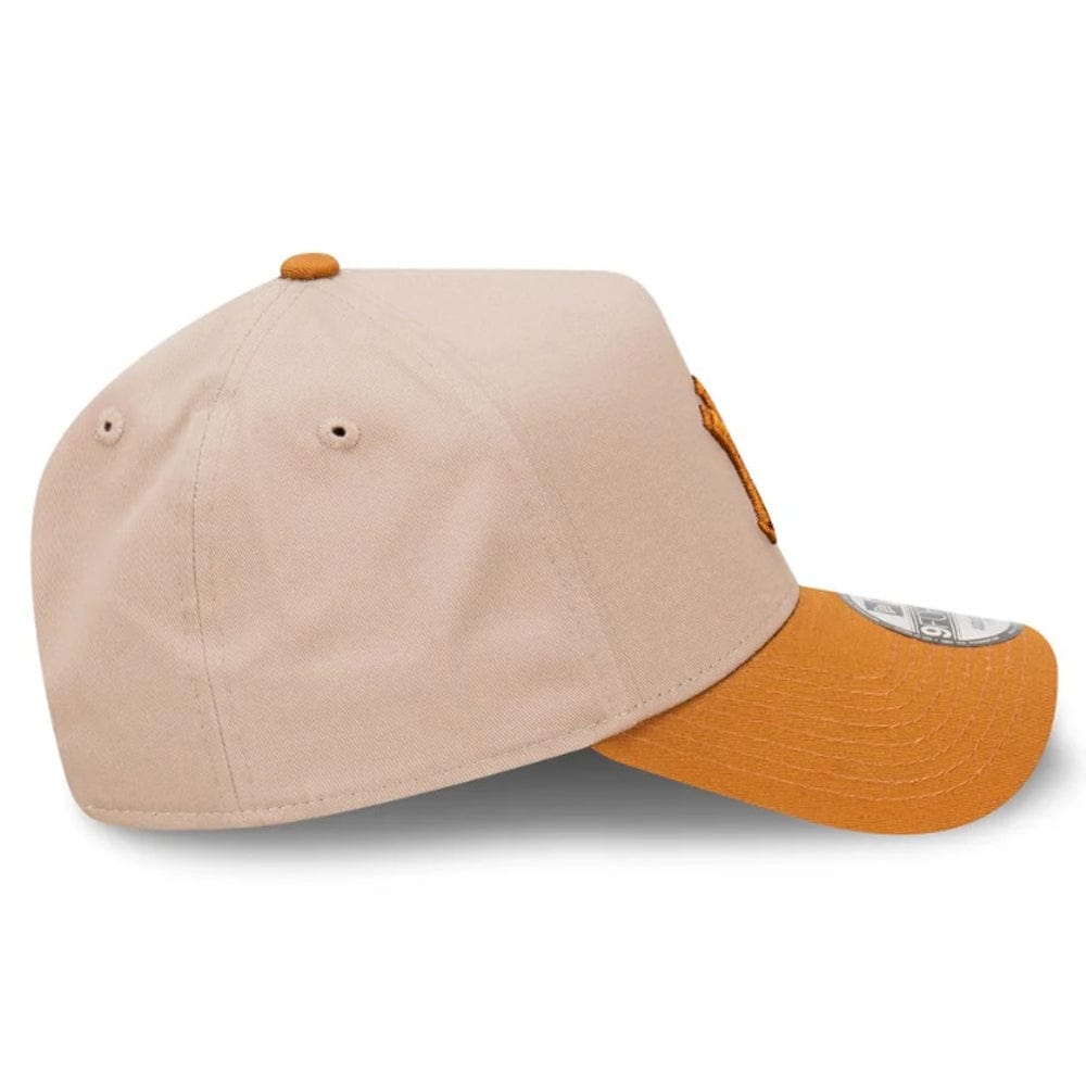 New Era 9FORTY 2 Tone A-Frame Snapback New York Yankees - Ash Brown / Toasted Peanut