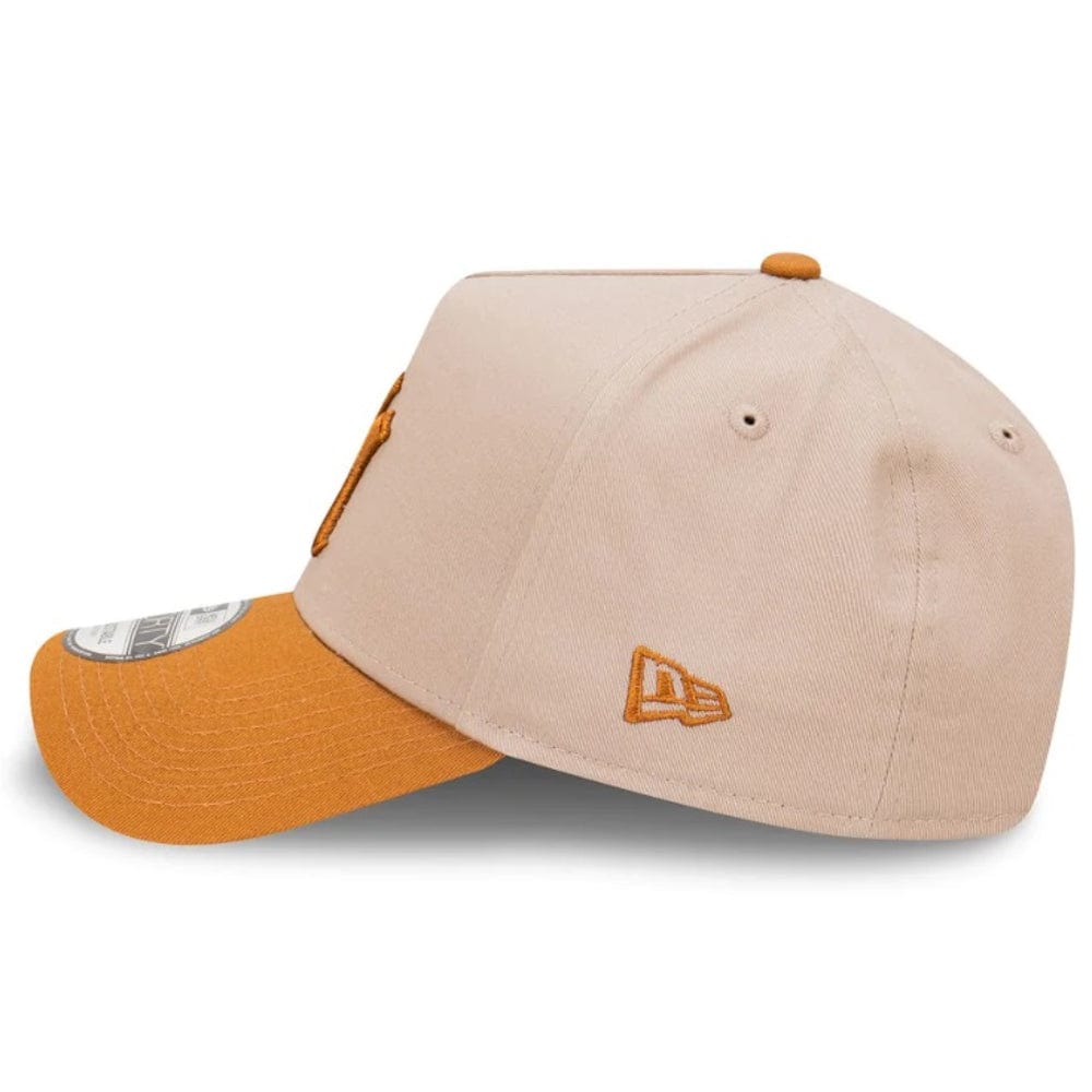 New Era 9FORTY 2 Tone A-Frame Snapback New York Yankees - Ash Brown / Toasted Peanut