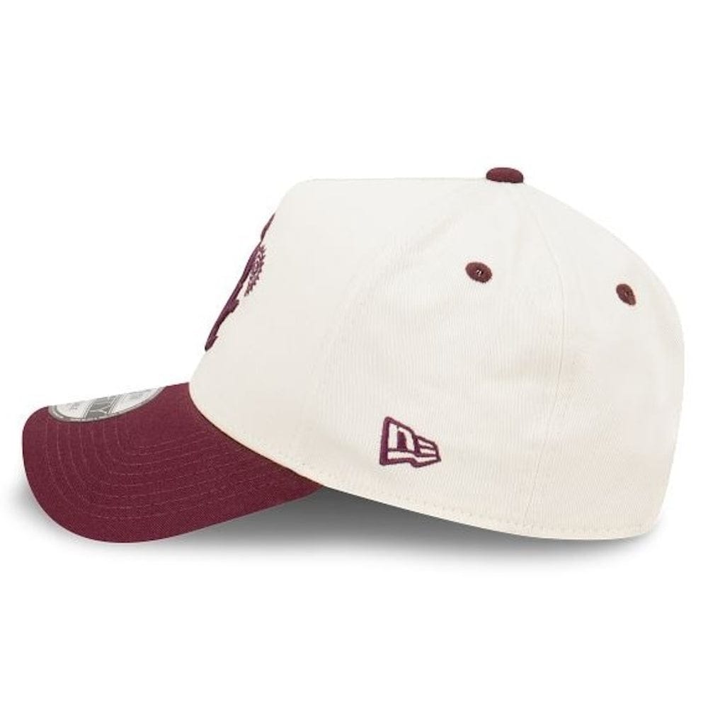 New Era 9FORTY 2-Tone Paisley A-Frame Snapback Chicago White Sox - Chrome White / Maroon