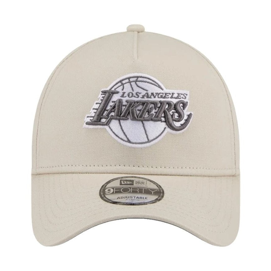 New Era 9FORTY A-Frame Concrete Snapback Los Angeles Lakers - Stone