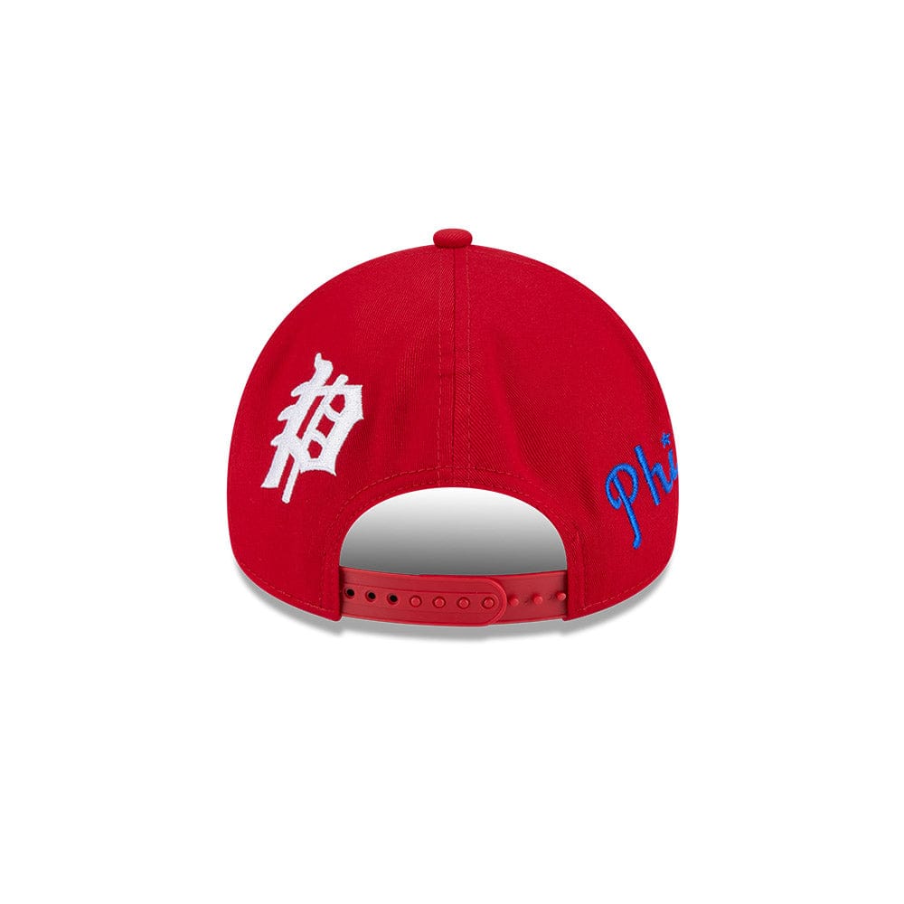 New Era 9Forty A-Frame MLB All Over Logos Philadelphia Phillies - Red