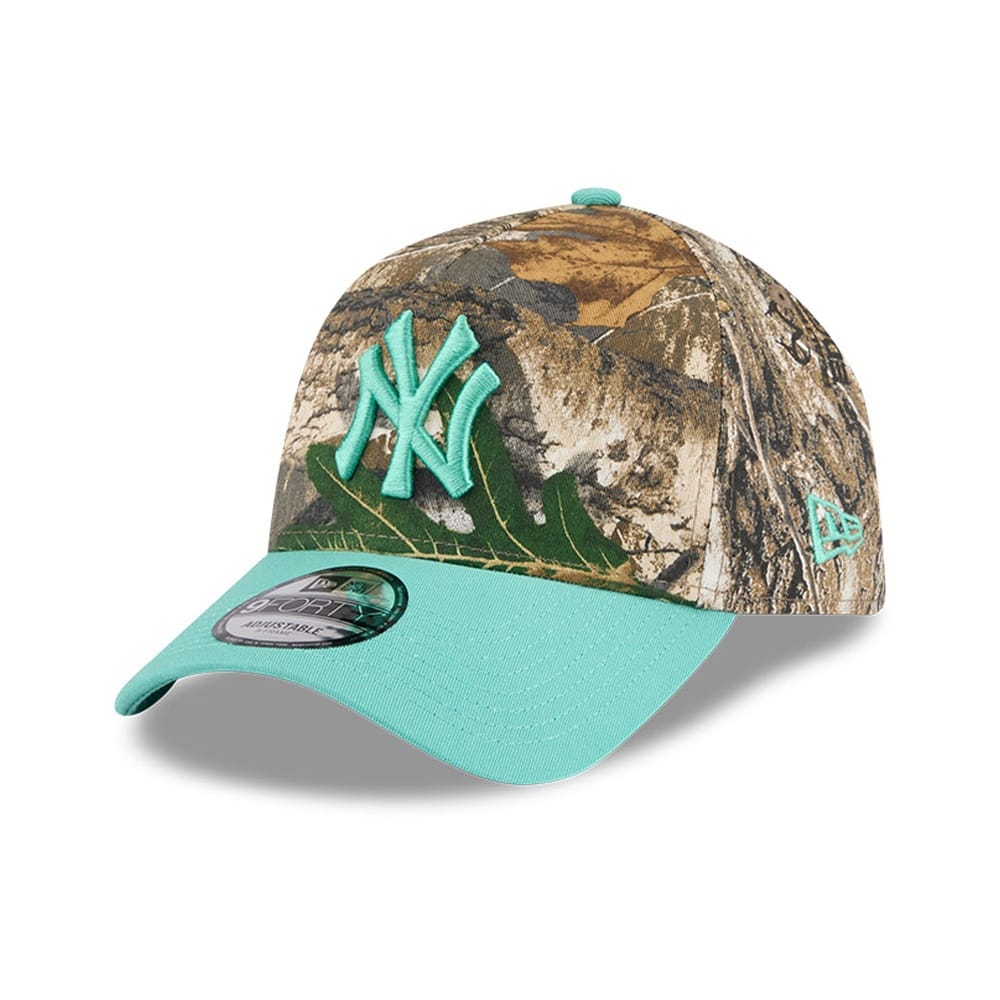 New Era 9FORTY A-Frame RealTree New York Yankees - Spring Pastel