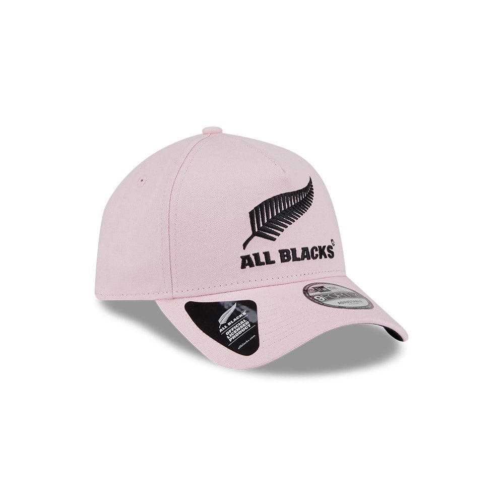 New Era 9FORTY A-Frame Snapback All Blacks - Pink / Black
