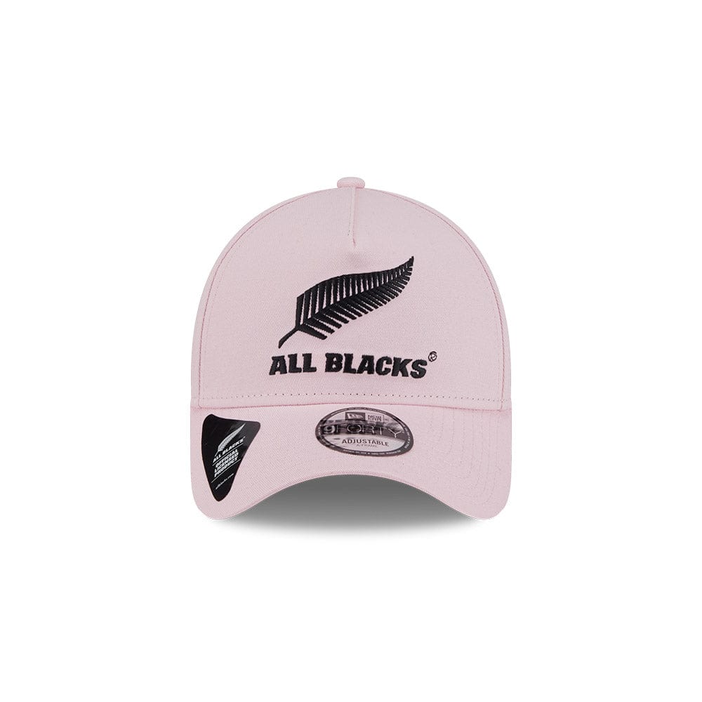 New Era 9FORTY A-Frame Snapback All Blacks - Pink / Black