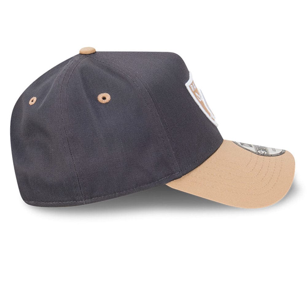 New Era 9FORTY A-Frame Snapback Las Vegas Raiders - Graphite / Camel
