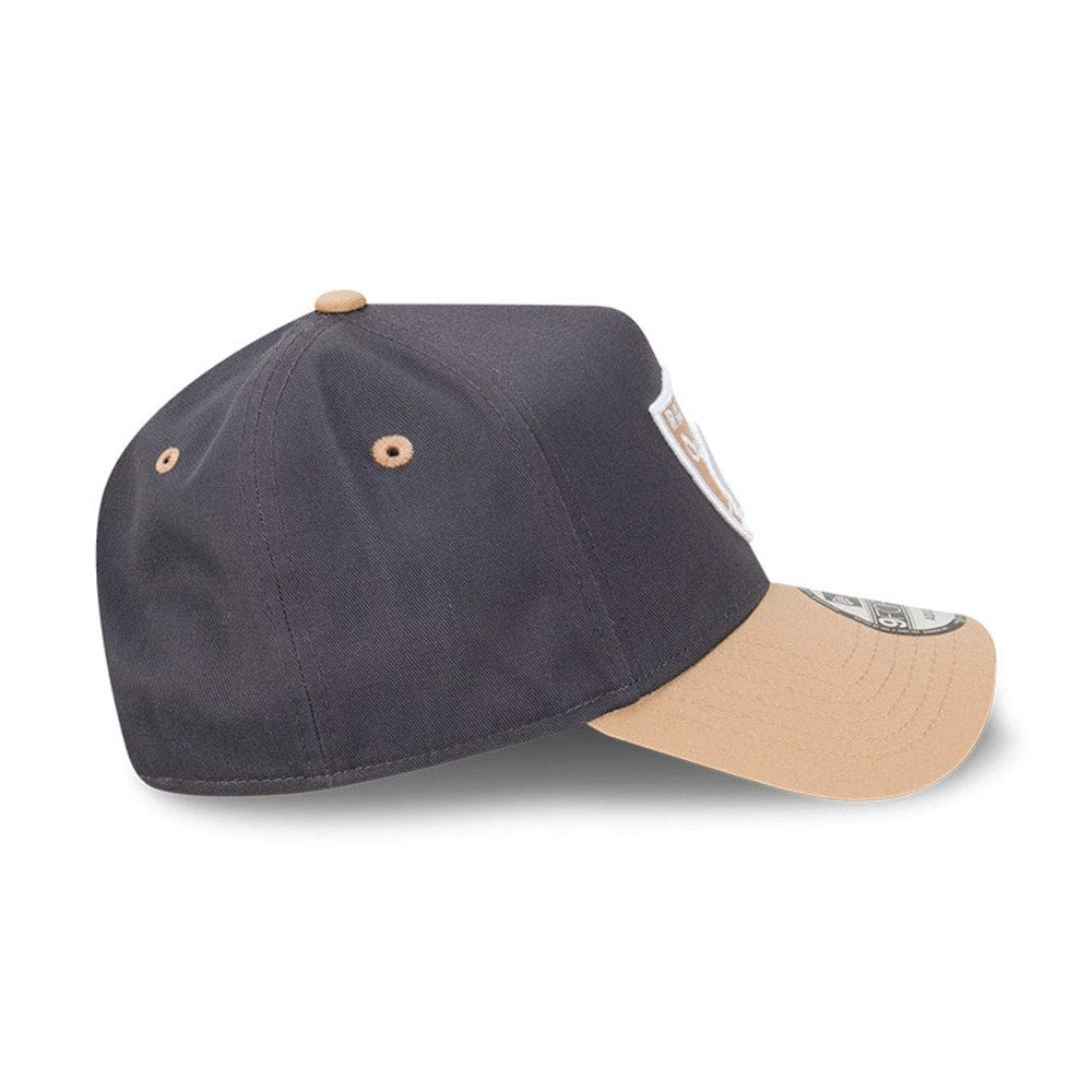 New Era 9FORTY A-Frame Snapback Las Vegas Raiders - Graphite / Camel