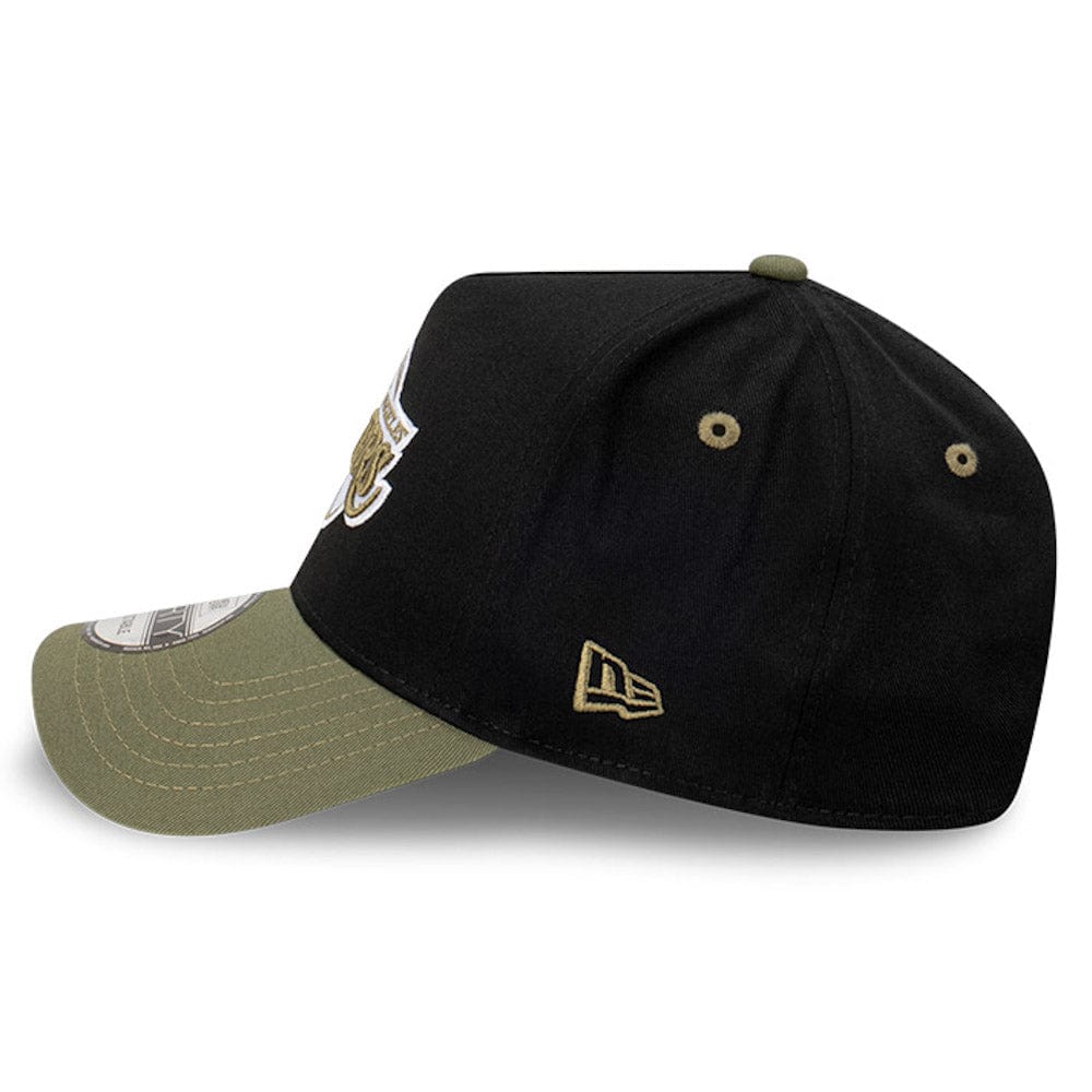 New Era 9FORTY A-Frame Snapback Los Angeles Lakers - Black / New Olive