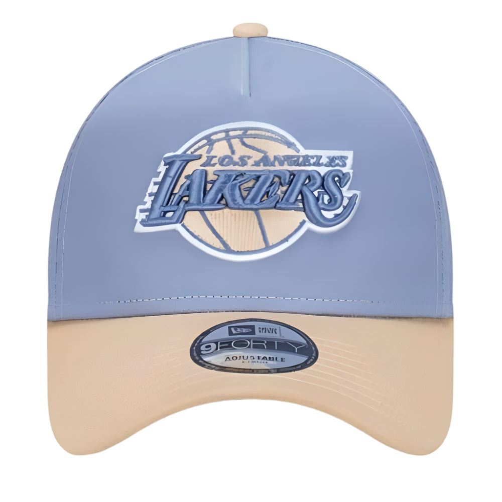 New Era 9FORTY A-Frame Snapback Los Angeles Lakers - Blueberry Cream