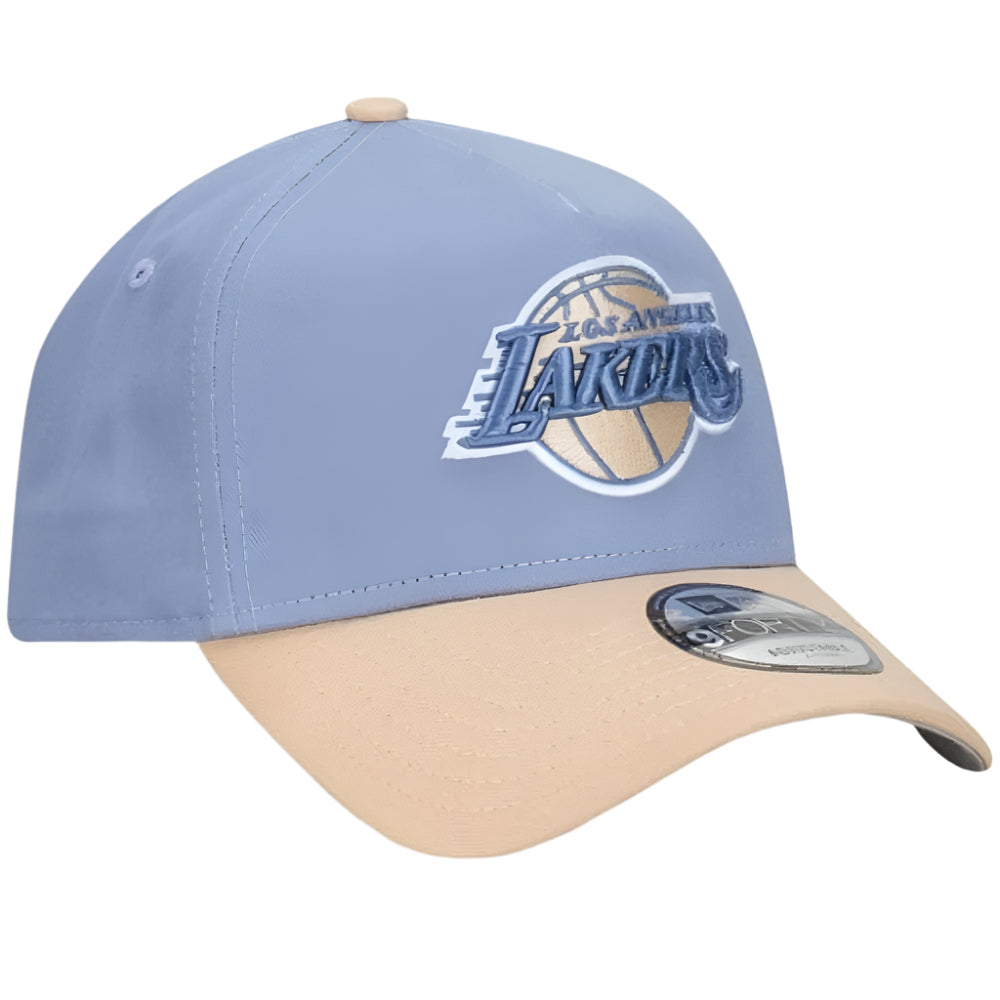 New Era 9FORTY A-Frame Snapback Los Angeles Lakers - Blueberry Cream