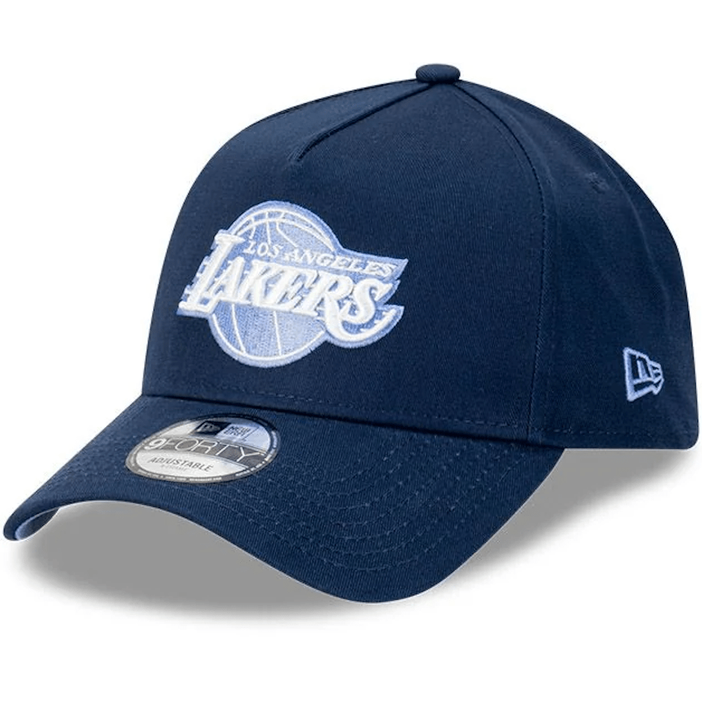 New Era 9FORTY A-Frame Snapback Los Angeles Lakers - Midnight Ice/Oceanside Blue