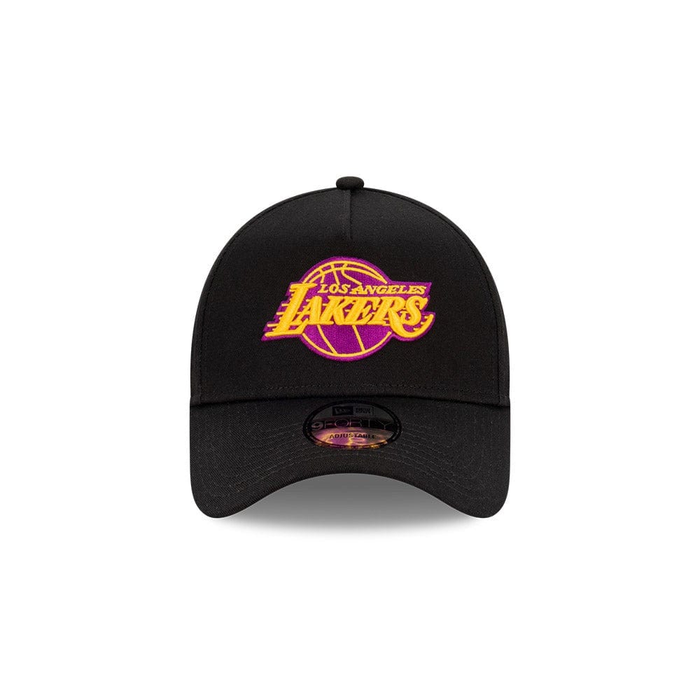 New Era 9FORTY A-Frame Snapback Los Angeles Lakers - Passionfruit / Black