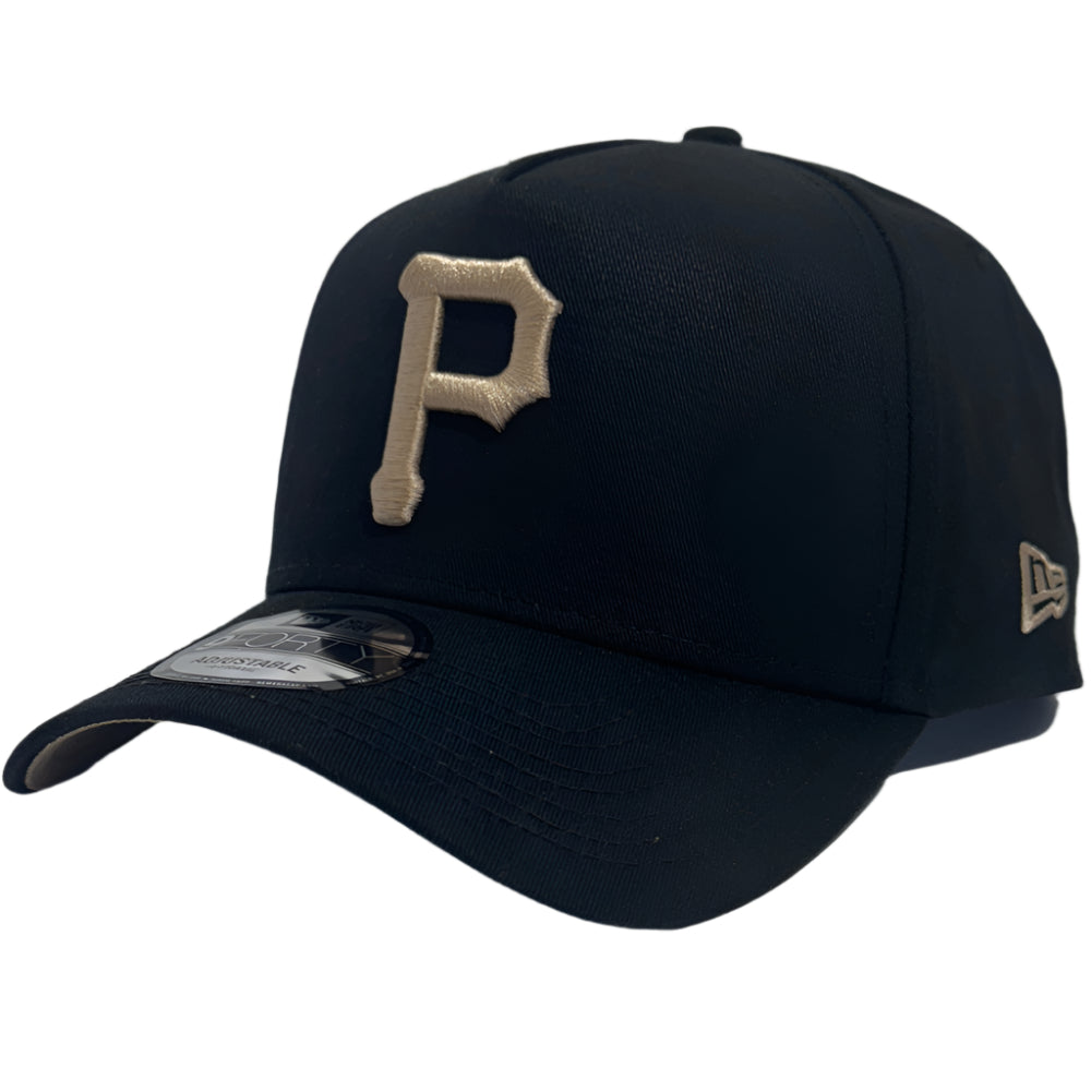 New Era 9FORTY A-Frame Snapback Pittsburgh Pirates - Black / Tan