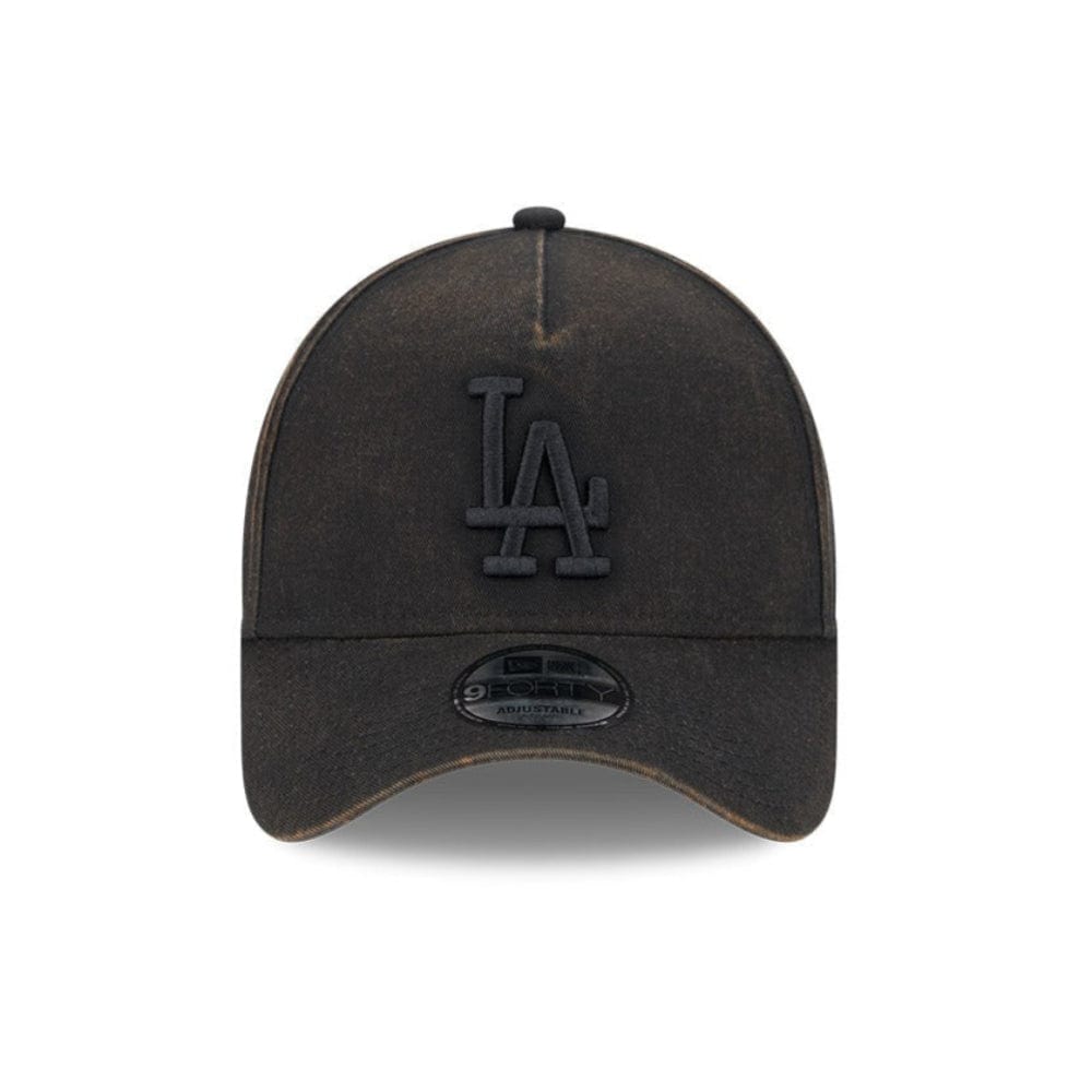 New Era 9FORTY A-Frame Snow Wash Snapback Los Angeles Dodgers - Black