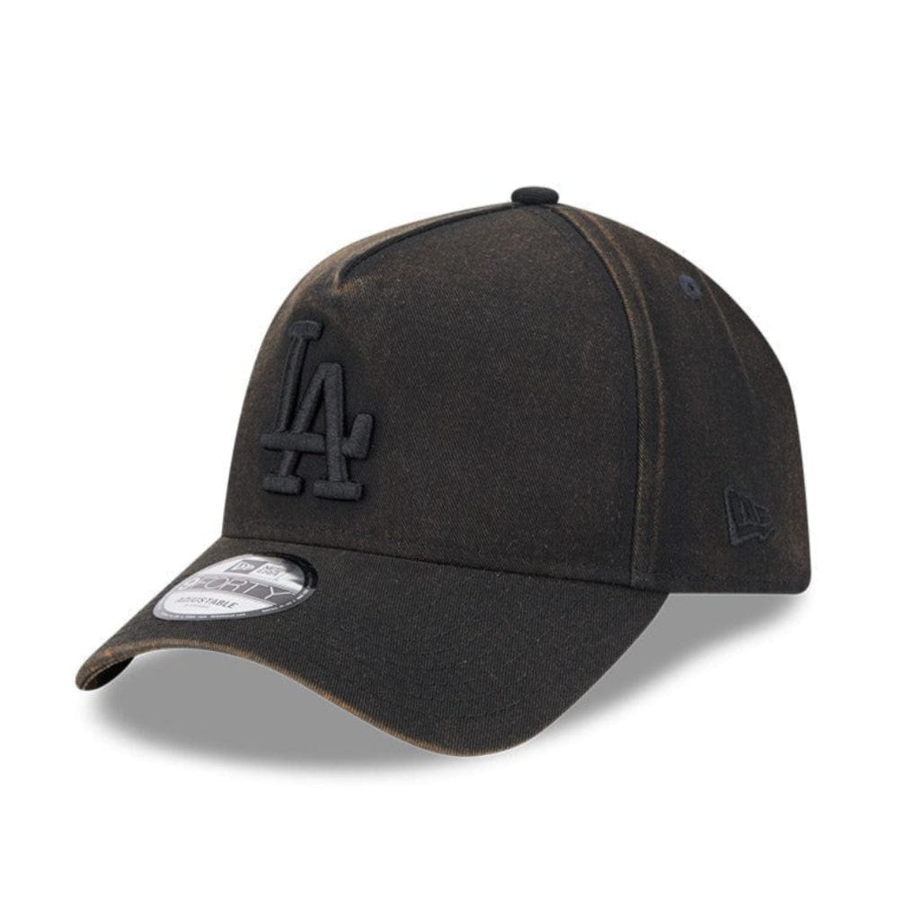 New Era 9FORTY A-Frame Snow Wash Snapback Los Angeles Dodgers - Black