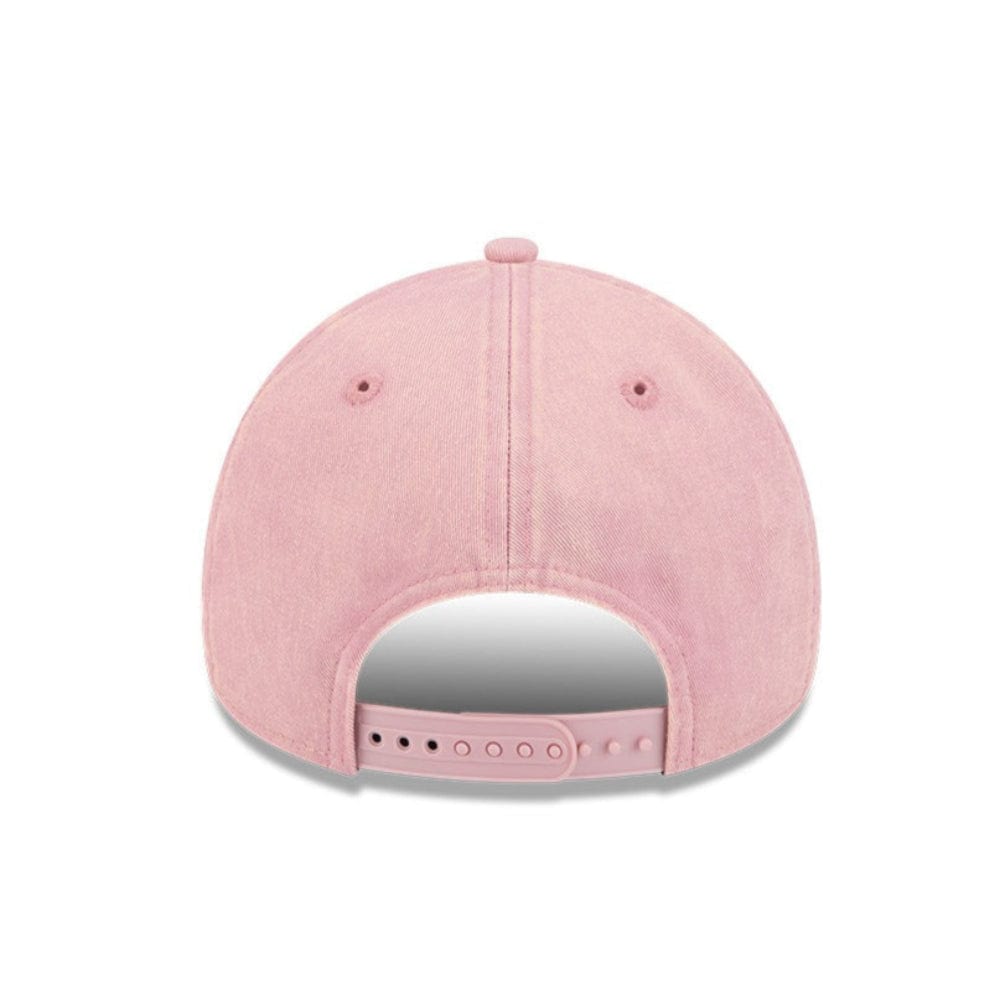 New Era 9FORTY A-Frame Snow Wash Snapback New York Yankees - Cosmetic Pink