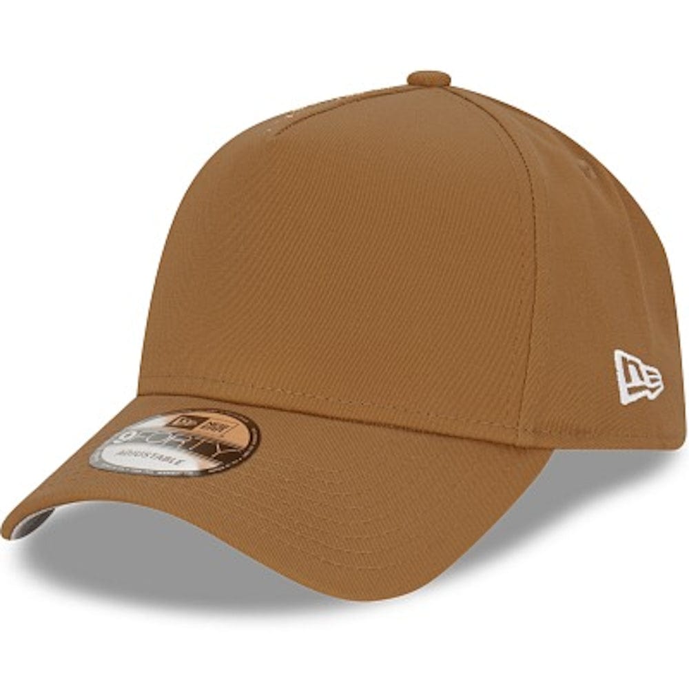New Era 9FORTY Blank A-Frame Snapback - Wheat