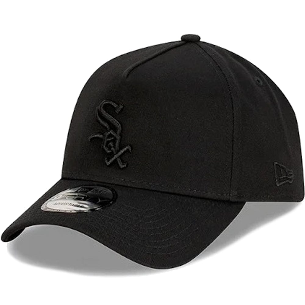 New Era 9FORTY Evergreen A-Frame Snapback Chicago White Sox - Black / Black