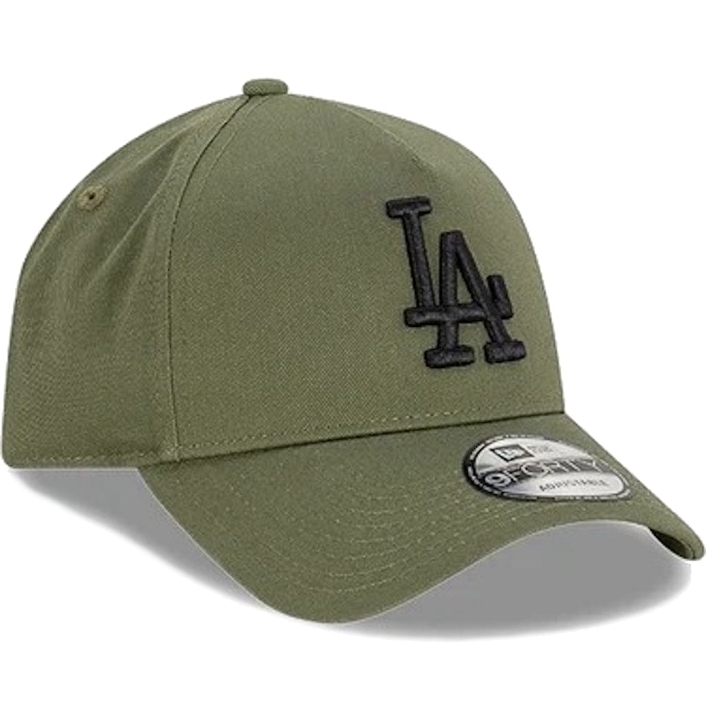 New Era 9FORTY Evergreen A-Frame Snapback Los Angeles Dodgers - New Olive / Black