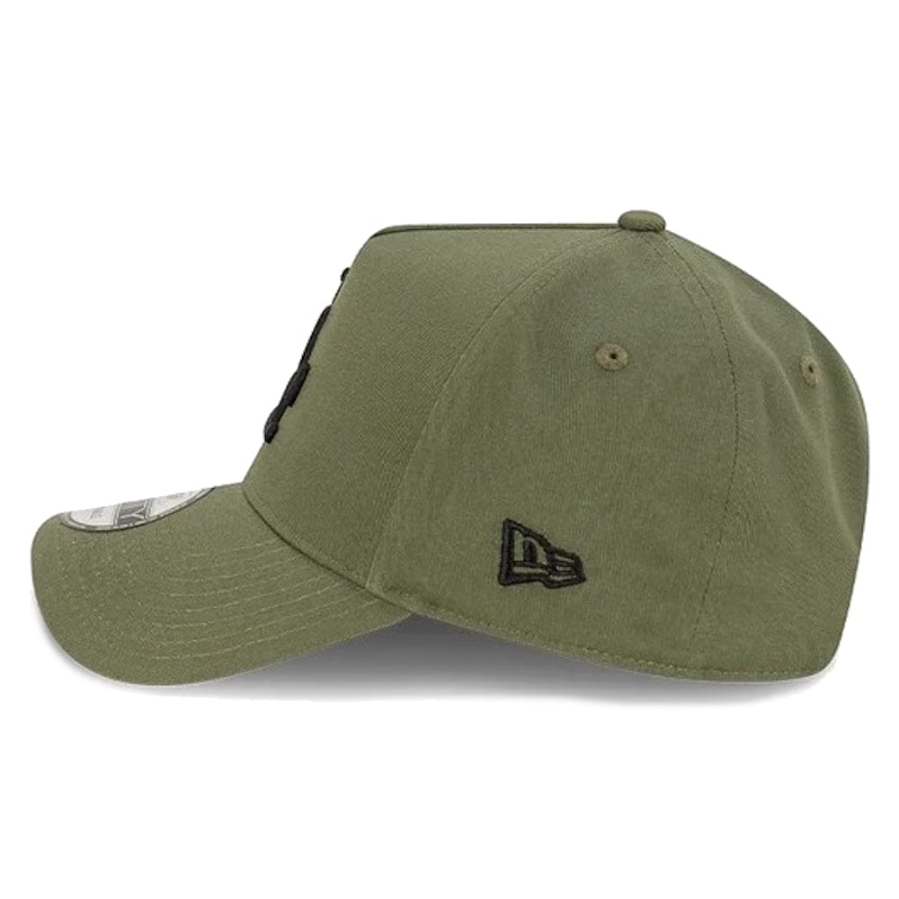 New Era 9FORTY Evergreen A-Frame Snapback Los Angeles Dodgers - New Olive / Black