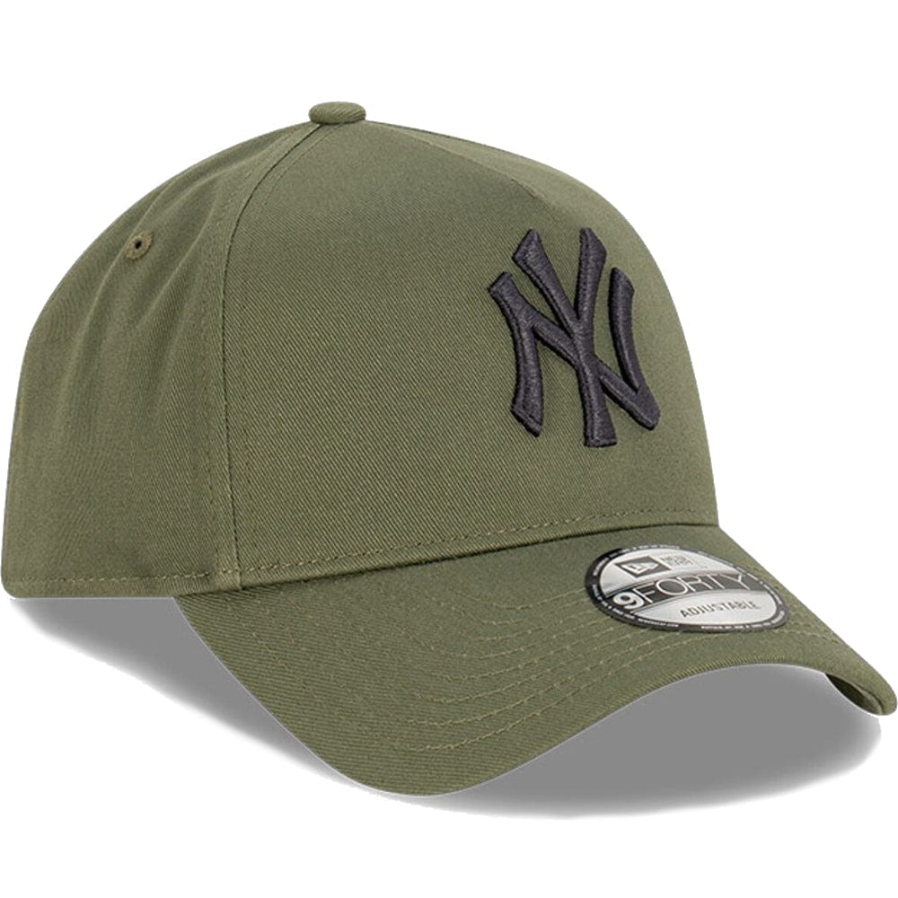 New Era 9FORTY Evergreen A-Frame Snapback New York Yankees - New Olive / Black