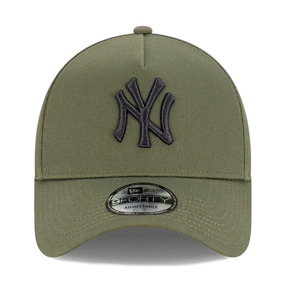 New Era 9FORTY Evergreen A-Frame Snapback New York Yankees - New Olive / Black