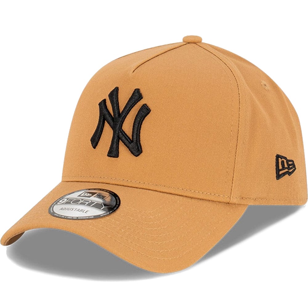 New Era 9FORTY Evergreen A-Frame Snapback New York Yankees - Wheat / Black