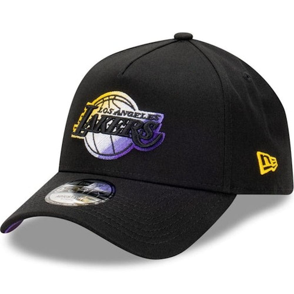 New Era 9FORTY Gradient A-Frame Snapback Los Angeles Lakers - Black