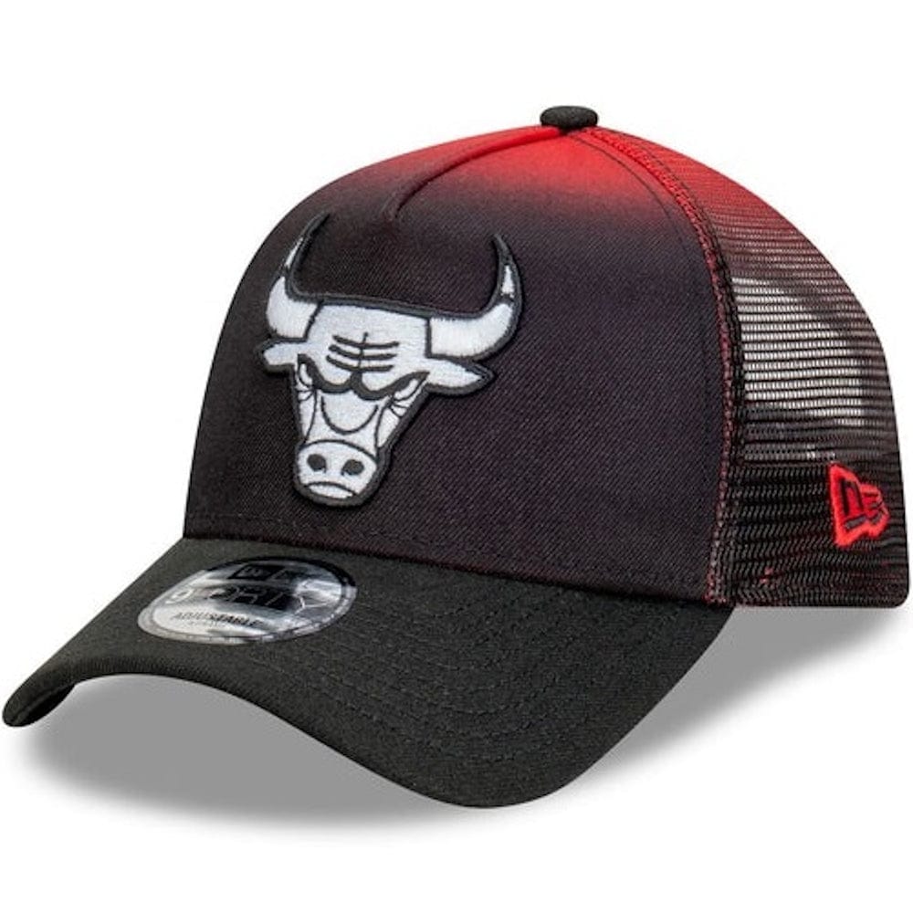 New Era 9FORTY Higher Fade A-Frame Trucker Snapback Chicago Bulls - Black
