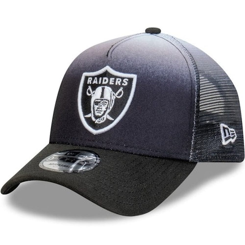 New Era 9FORTY Higher Fade A-Frame Trucker Snapback Las Vegas Raiders - Black