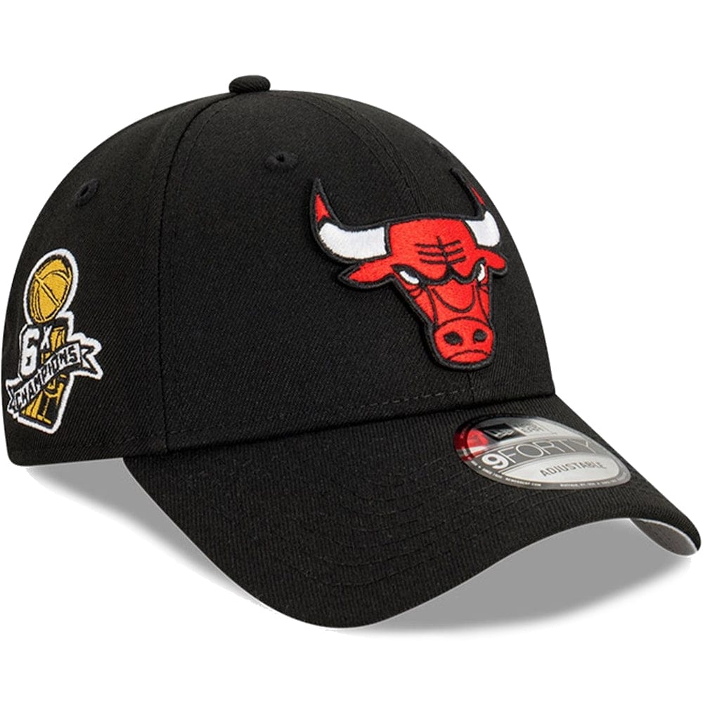 New Era 9FORTY NBA Champs Snapback Chicago Bulls - Black