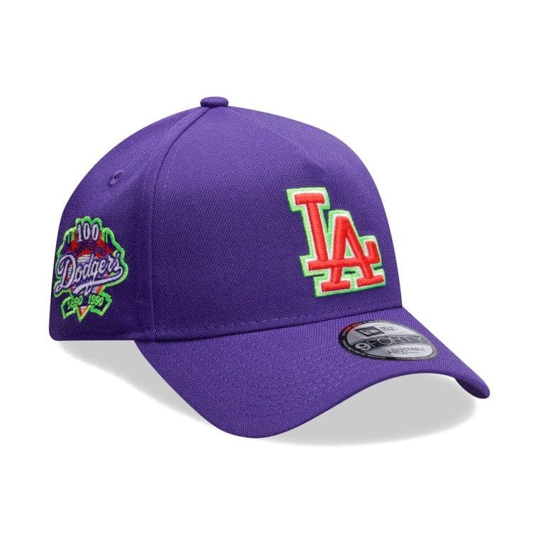 New Era 9FORTY Purple Nitro A-Frame Snapback Los Angeles Dodgers - Purple