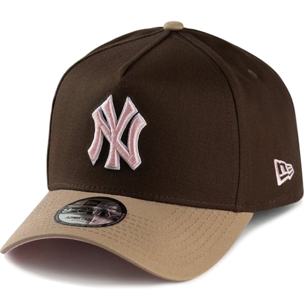 New Era 9FORTY Rocky Road A-Frame Snapback New York Yankees - Walnut