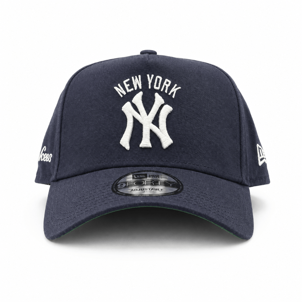 New Era 9FORTY Side Hit A-Frame Snapback New York Yankees - Navy