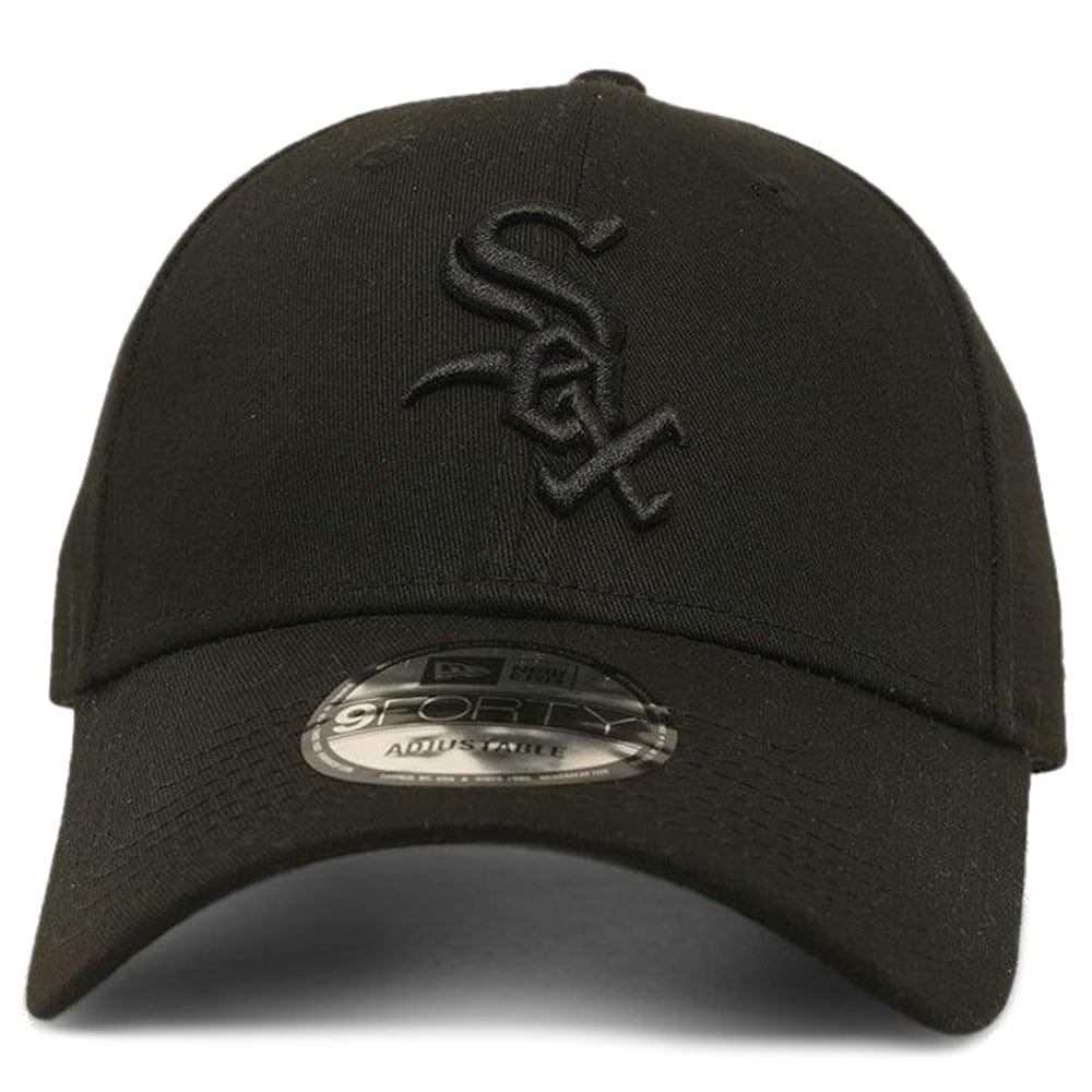 New Era 9FORTY Strapback Chicago White Sox - Black / Black