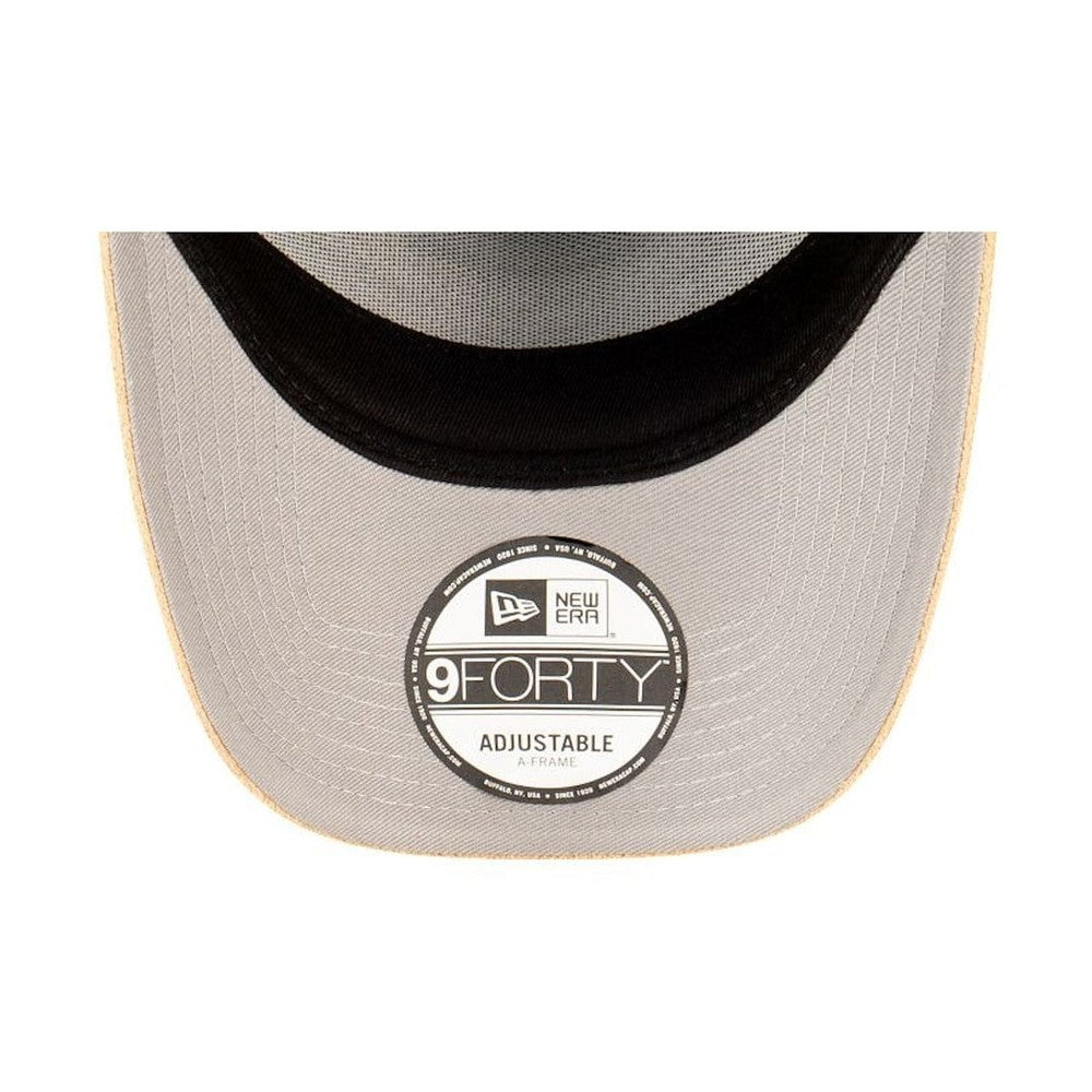 New Era 9FORTY Suede Brim A-Frame Snapback Chicago Bulls - Oceanside Blue / Oatmilk