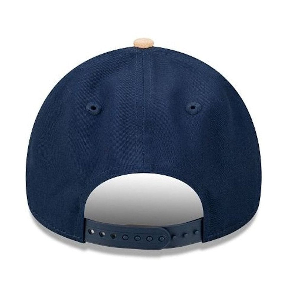 New Era 9FORTY Suede Brim A-Frame Snapback Las Vegas Raiders - Oceanside Blue / Oatmilk