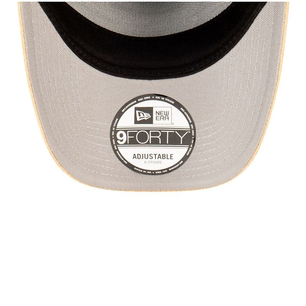 New Era 9FORTY Suede Brim A-Frame Snapback Los Angeles Dodgers - Oceanside Blue / Oatmilk