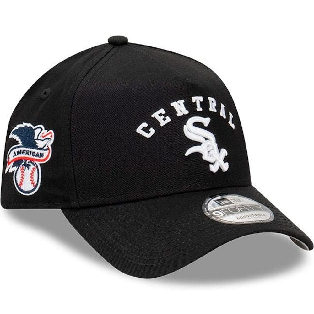 New Era 9FORTY Team Division A-Frame Snapback Chicago White Sox - Black