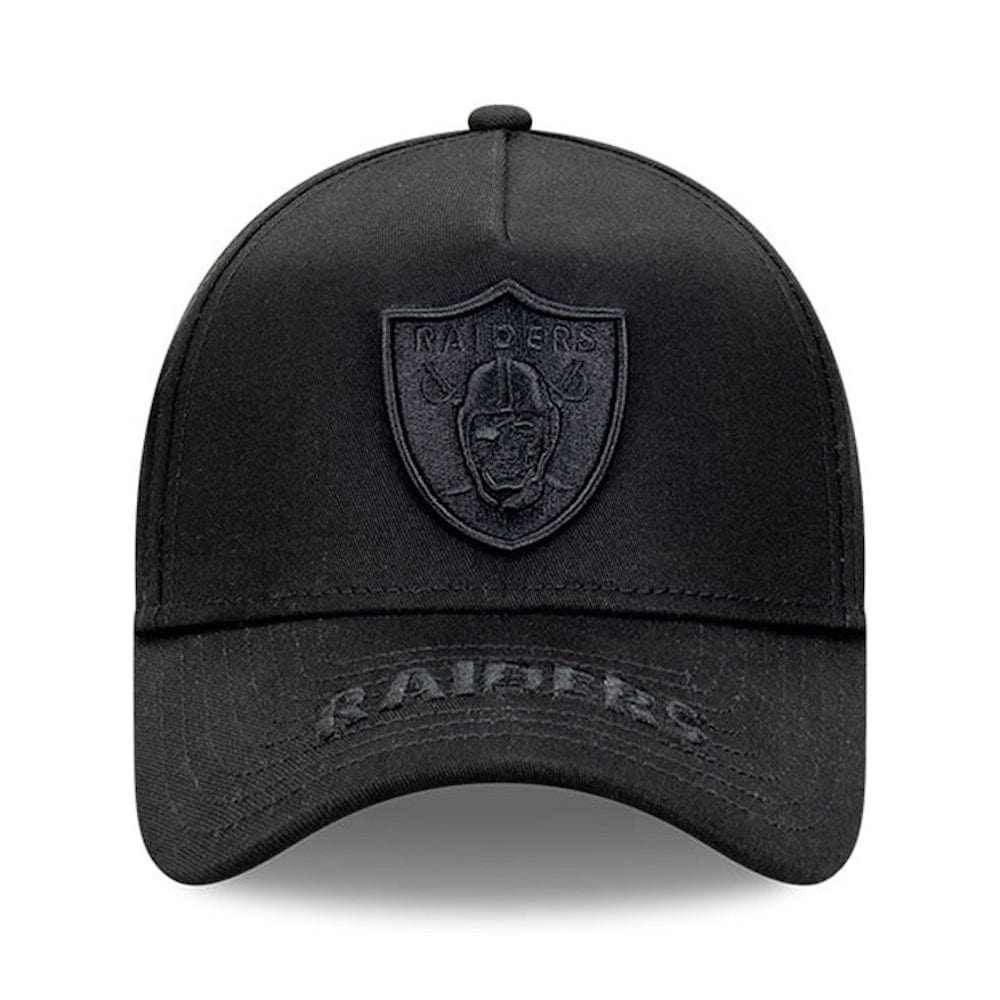 New Era 9FORTY Tonal Visor Hit A-Frame Snapback Las Vegas Raiders - Black / Black