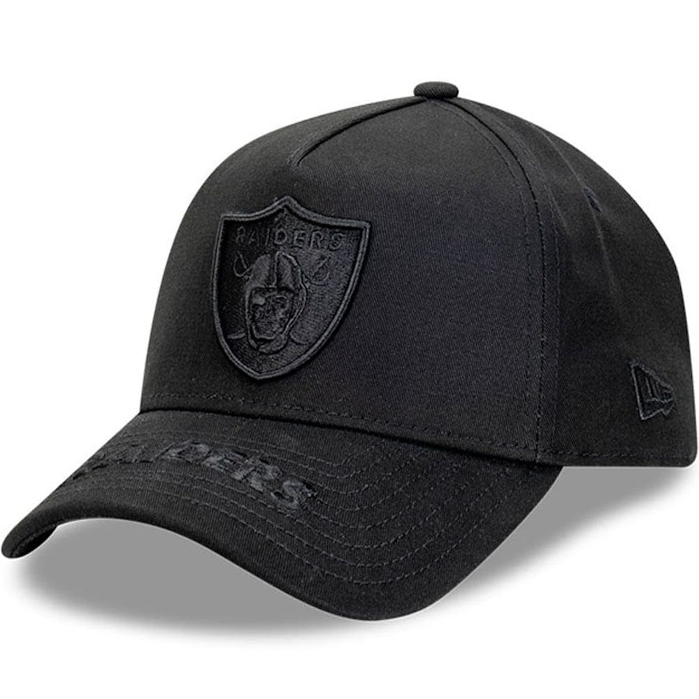 New Era 9FORTY Tonal Visor Hit A-Frame Snapback Las Vegas Raiders - Black / Black