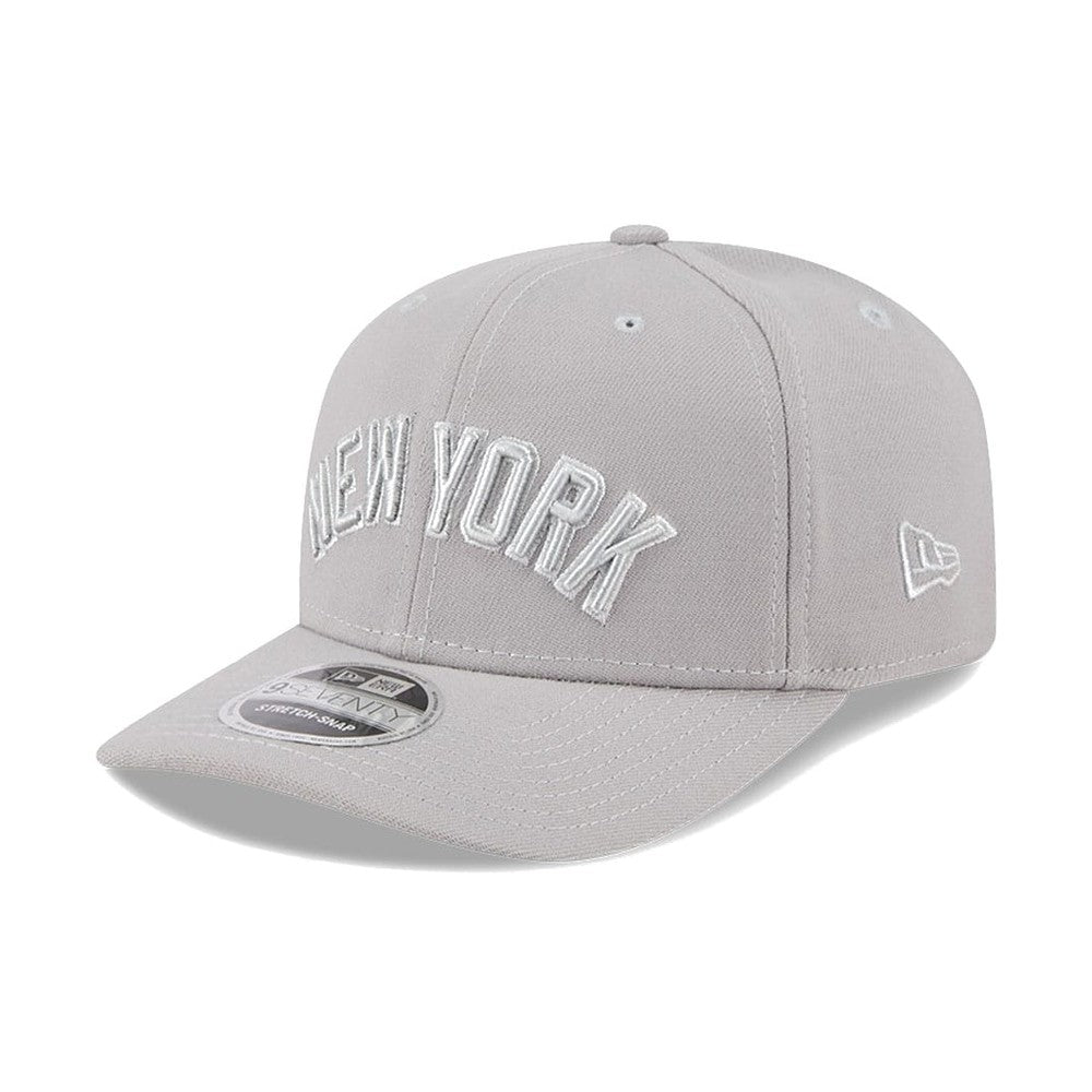 New Era 9SEVENTY Tonal Grey Script Snapback - Grey