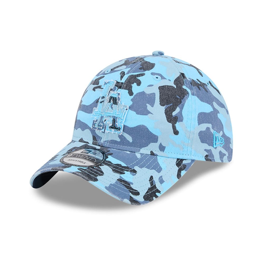 New Era 9TWENTY Frayed Washed Camo Los Angeles Dodgers - Camo