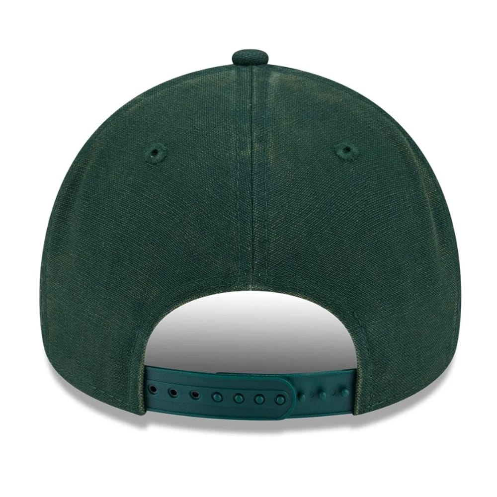New Era 9FORTY Washed Canvas A-Frame Chicago Bulls - Dark Green - Image 3