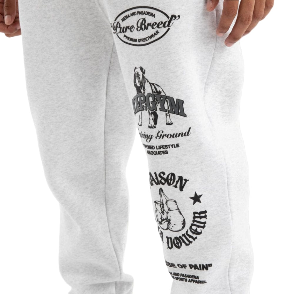 NXP Maison Trackpant - Snow Marle Grey